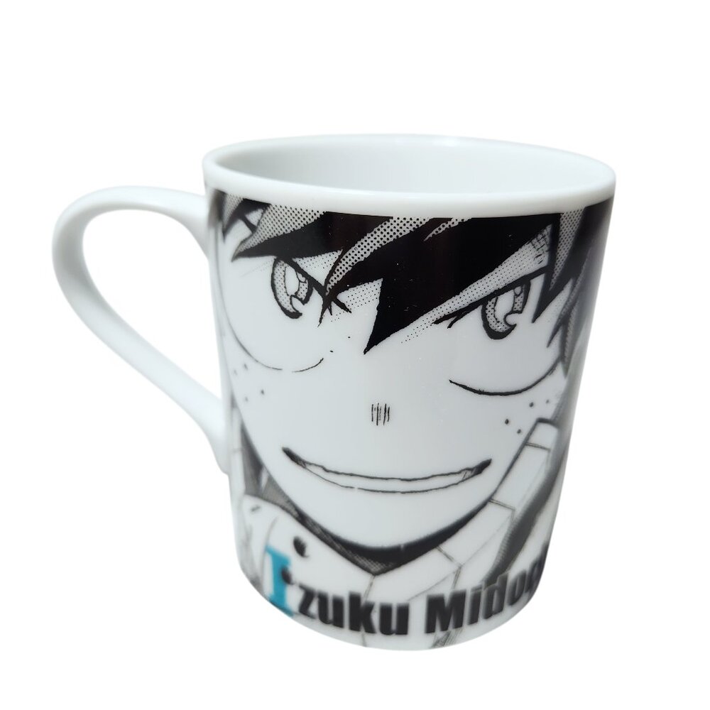 My Hero Academia Izuku Midoriya Deku Mug Cup Alphabet Japanese Quirk Superhero